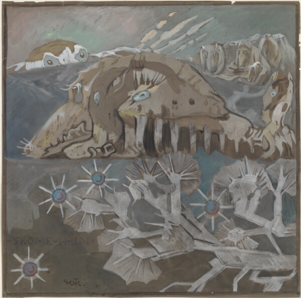 Gerhard Munthe, Højfjeld