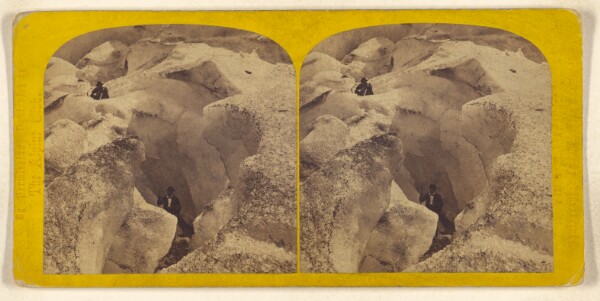William England, Vue dans l'Inferieure du Glacier à Grindelwald. Suisse.