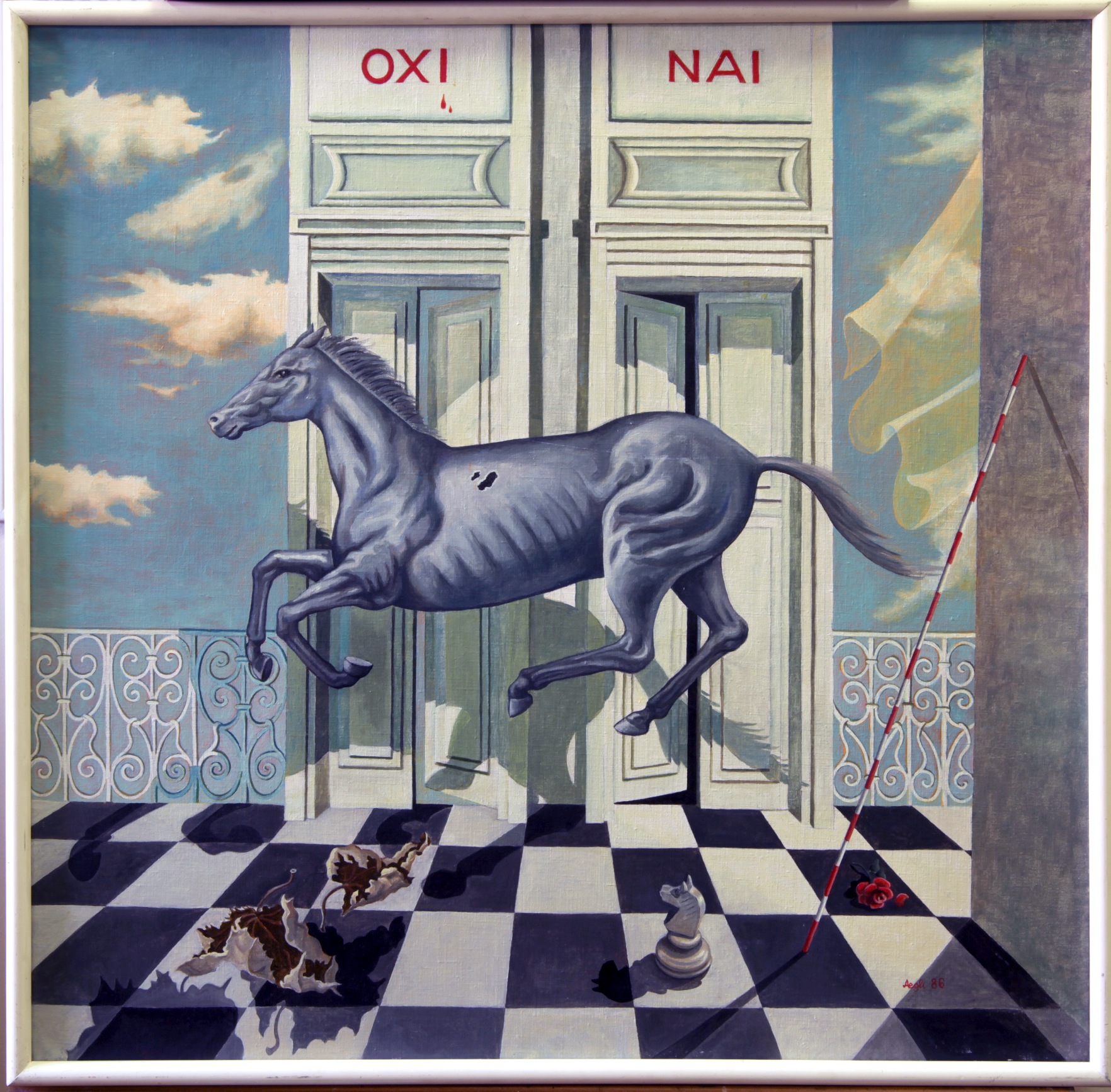 Kuczera-Πλατωνος Αιγλη, Ζωγραφικό Έργο