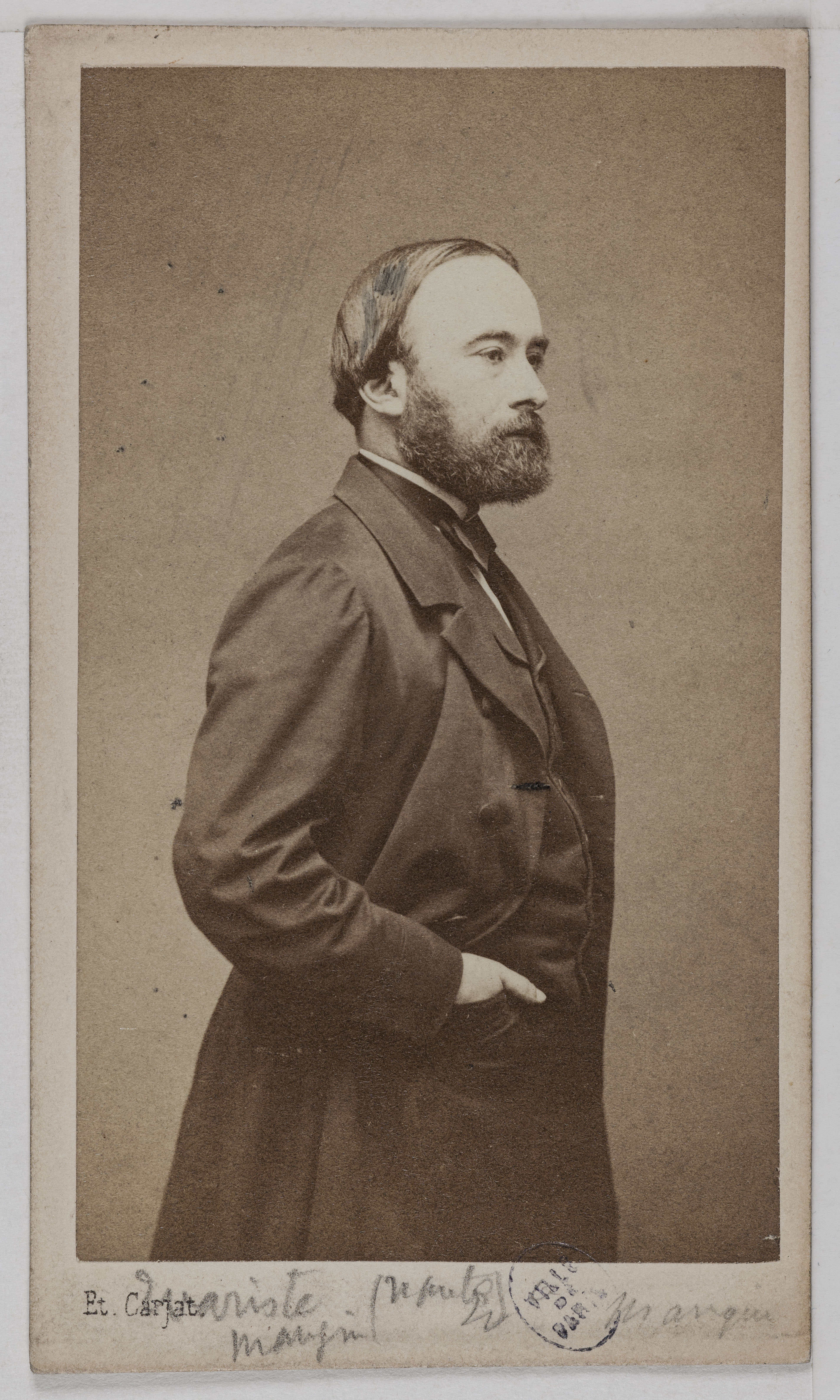 Carjat & Cie, Portrait de Mangin Victor
