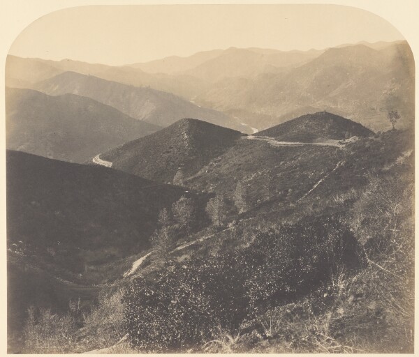 Carleton Watkins, [View from Mt. Josephine, looking North] / [View North]