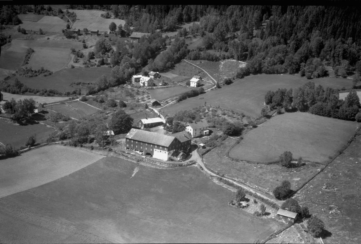 Anno Domkirkeodden, Flyfoto av Biskoplien, Stavsjø, Hedmark.