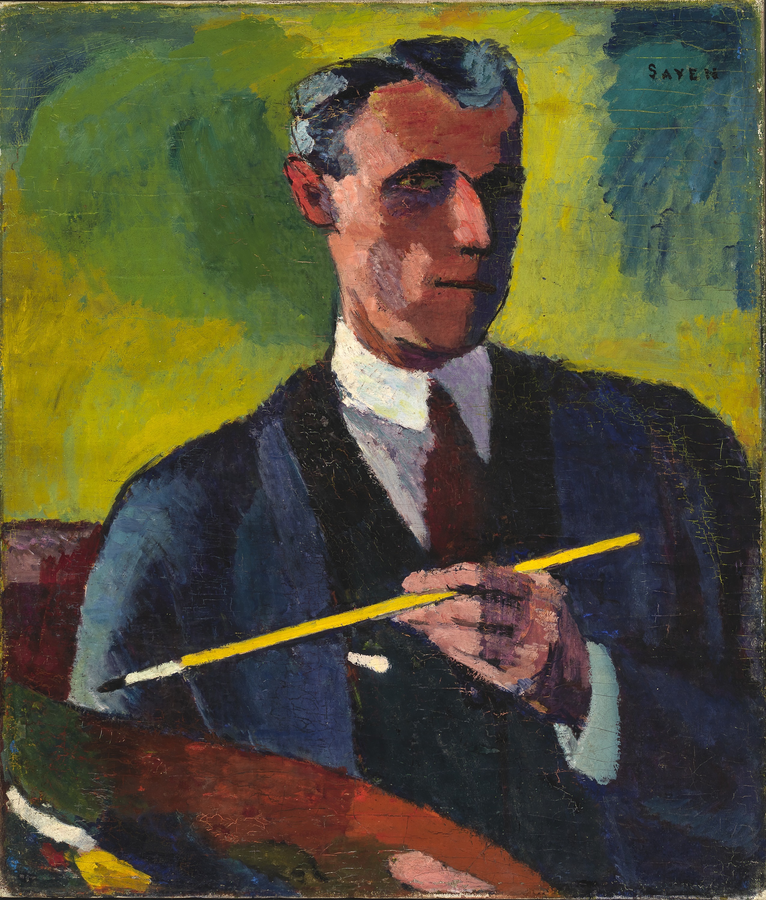 H. Lyman Saÿen, Self-Portrait