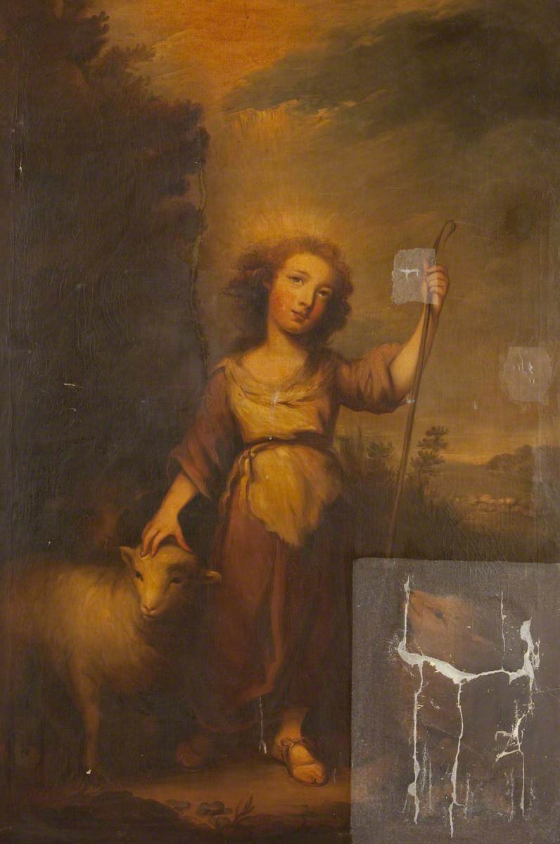 Rebecca Dulcibella Orpen, Christ as the Good Shepherd (after Murillo)