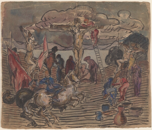 J.A. Jerichau (II), Korsfæstelsen I