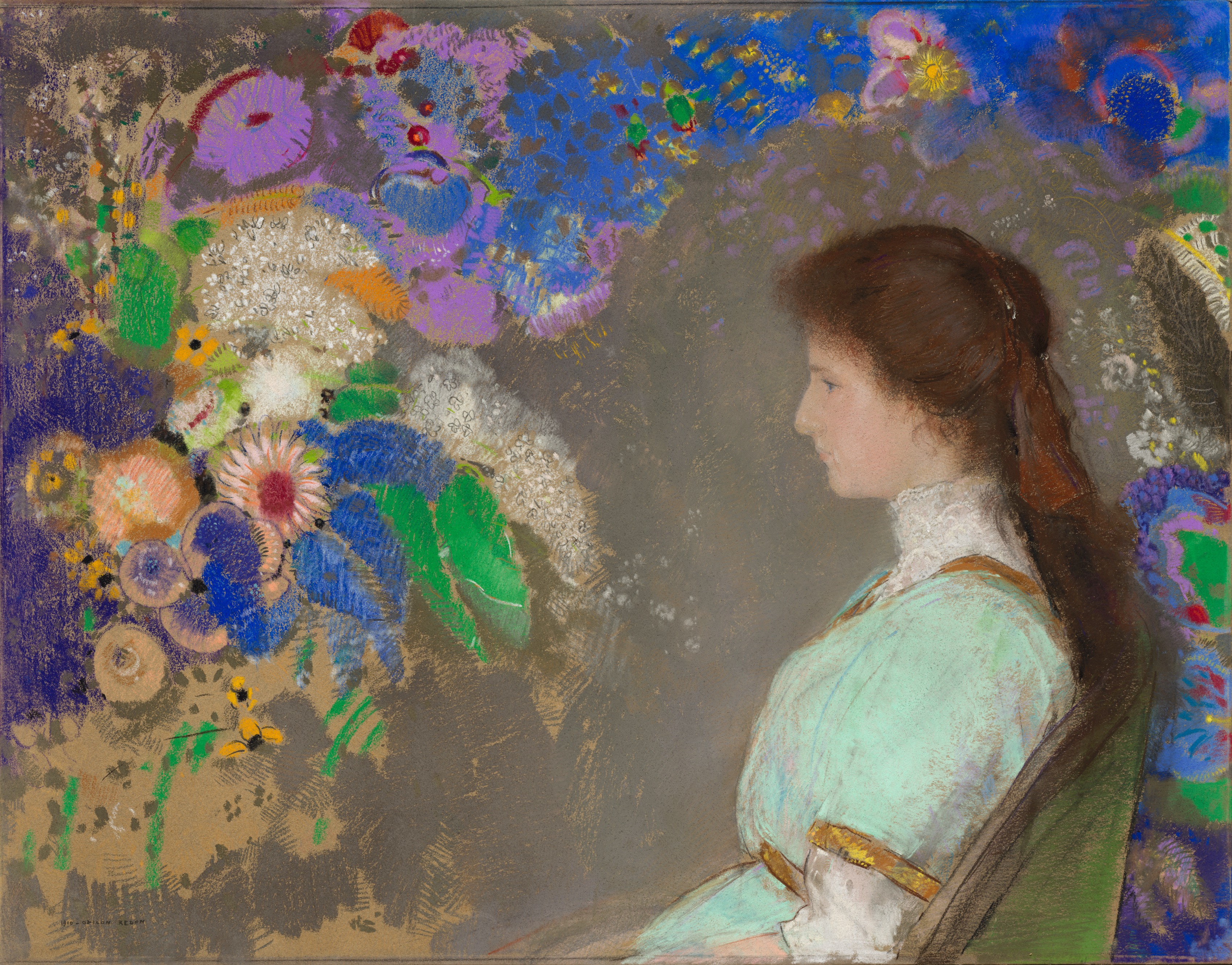 Odilon Redon, Violette Heymann