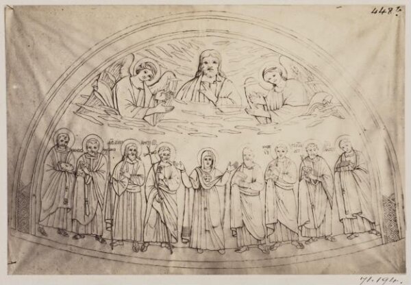 Parker, John Henry, Mosaic Picture in the Oratory of S. Venantius at the Lateran, A.D. 642