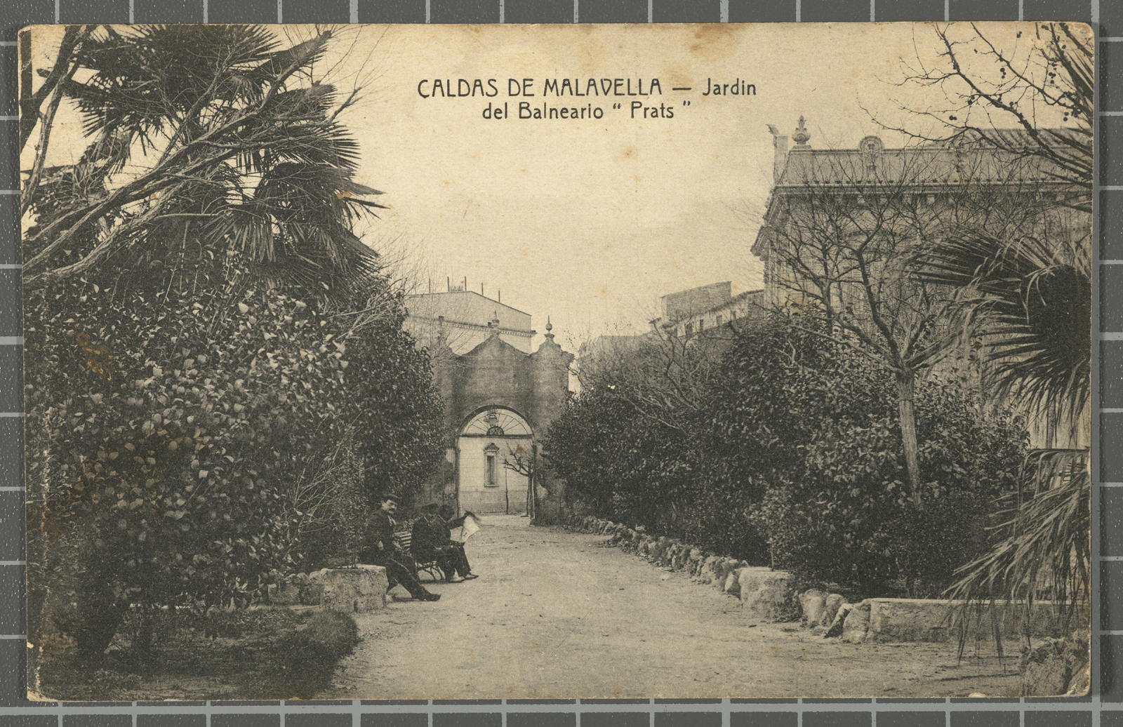 Desconegut, Caldas de Malavella - Jardin del Balneario\ ‘Prats\’