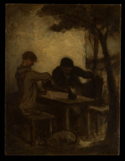 Honoré Daumier, The Drinkers