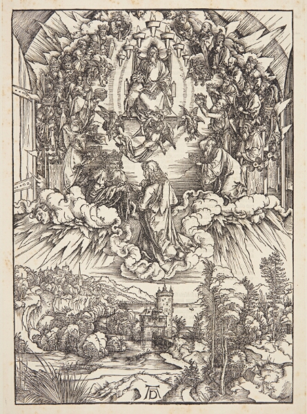 Albrecht Dürer, Johannes foran Gud og de firetyve ældste