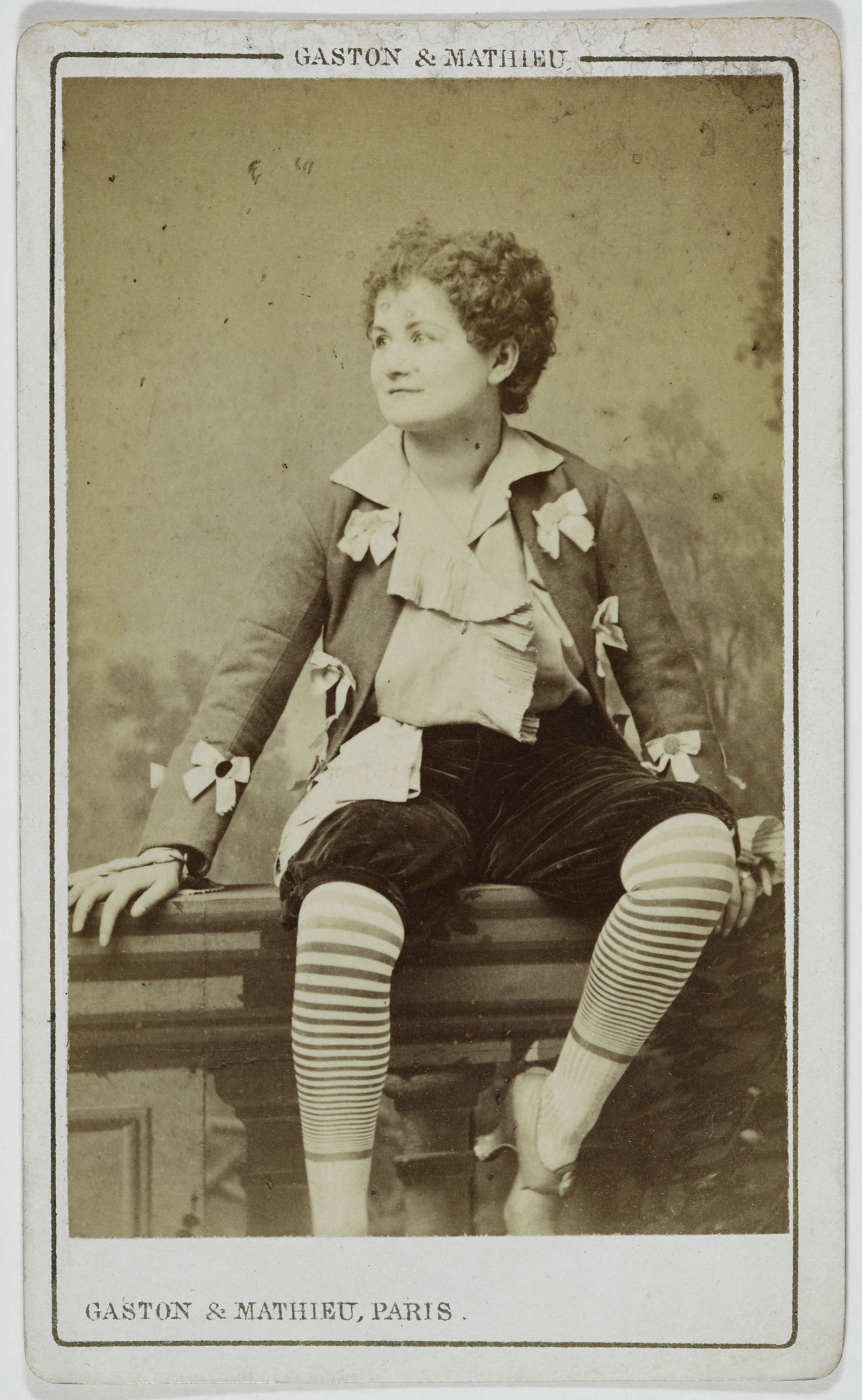 Gaston & Mathieu, Portrait d'Andrieu(x), (actrice)