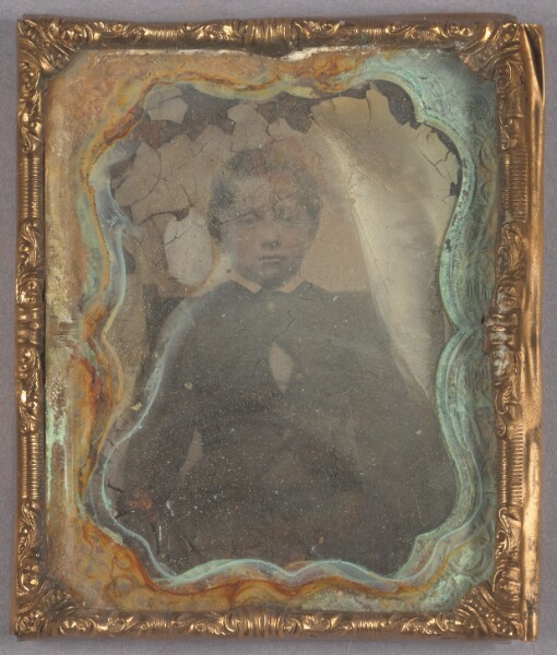 Unknown, [Portrait of a Seated Boy]