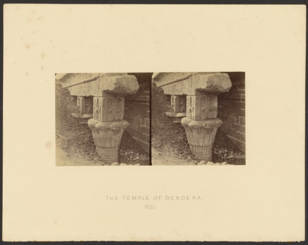 Francis Frith, The Temple of Dendera