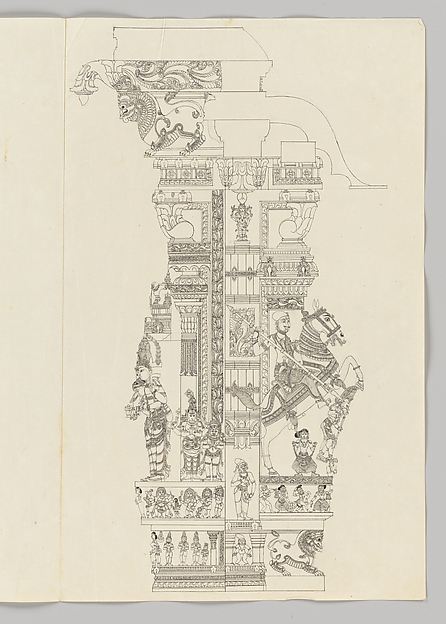 Unidentified, Marriage of Minakshi and Sundareshvara; equestrian warrior with spear