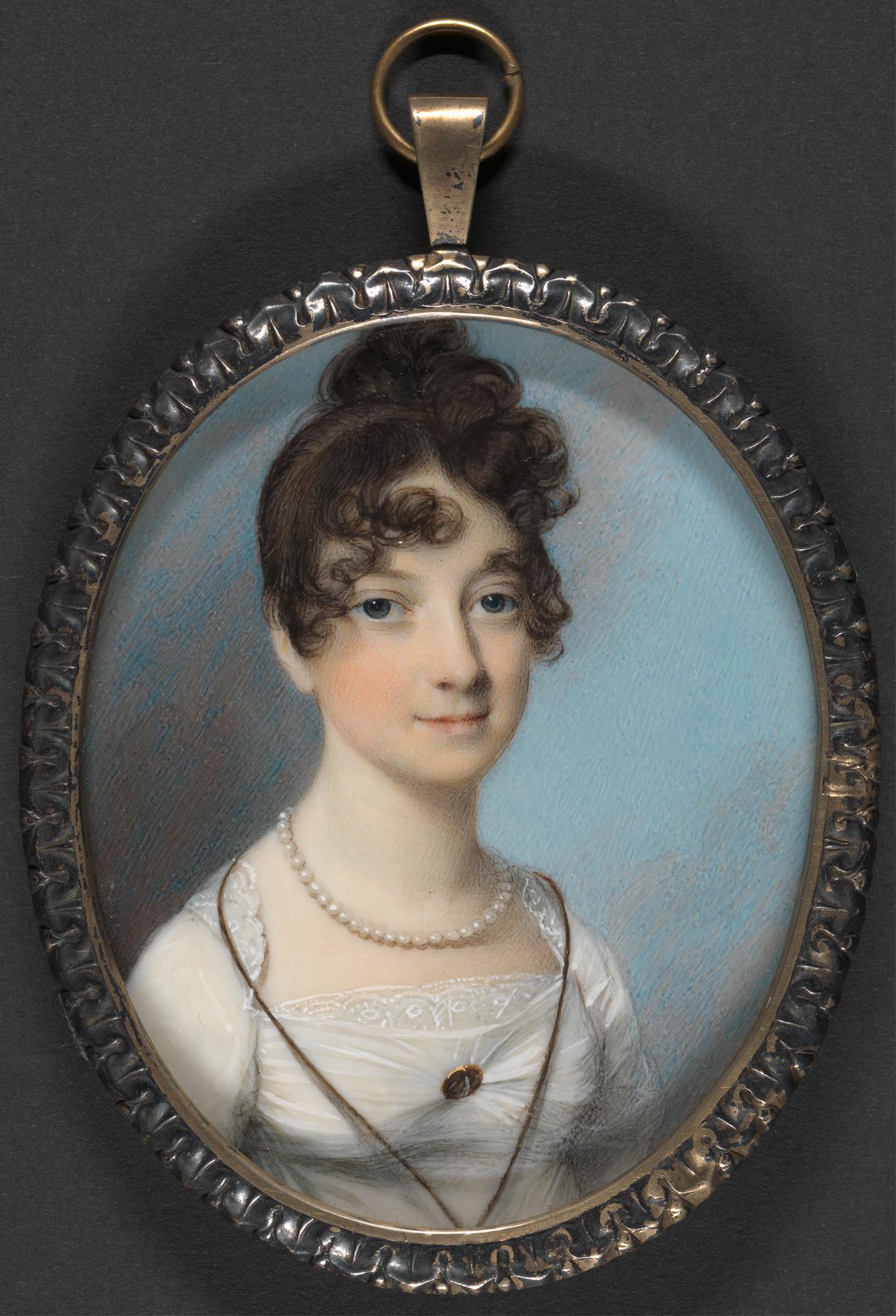 George Engleheart, Portrait of a Lady called Miss Barclay
