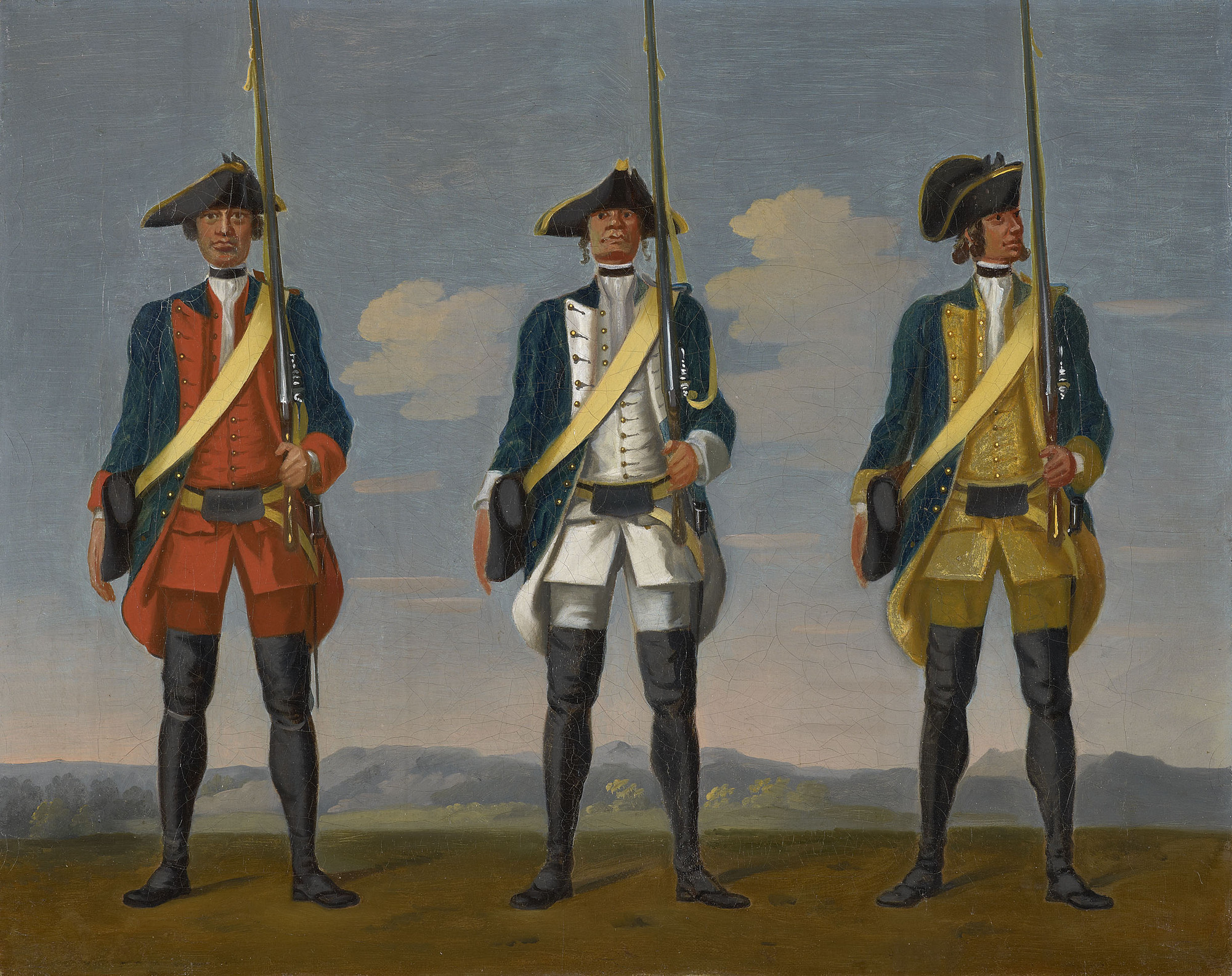 David Morier, Privates, Austrian (?) "Vrei-Compagnien"