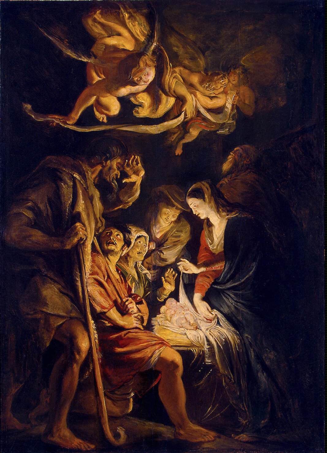 Peter Paul Rubens, Adoration of the Shepherds (Hermitage)