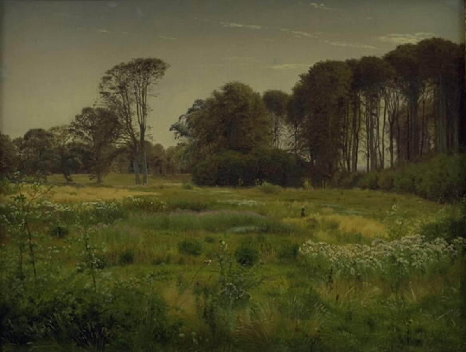 Vilhelm Kyhn, Sommerlandskab. Horneland ved Fåborg