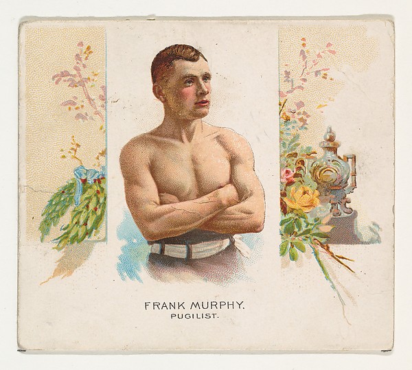 Allen & Ginter, Frank Murphy, Pugilist, from World's Champions, Second Series (N43) for Allen & Ginter Cigarettes
