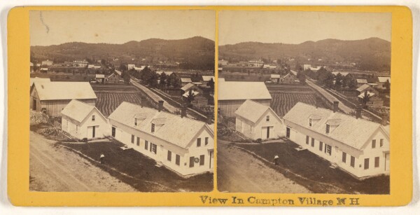 Unknown, View in Campton Village N.H.
