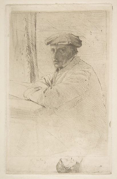 Edgar Degas, The Engraver Joseph Tourny