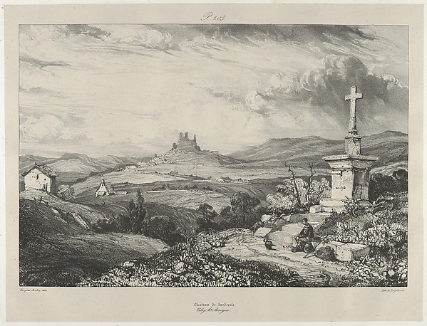 Eugène Isabey, Larderole Castle