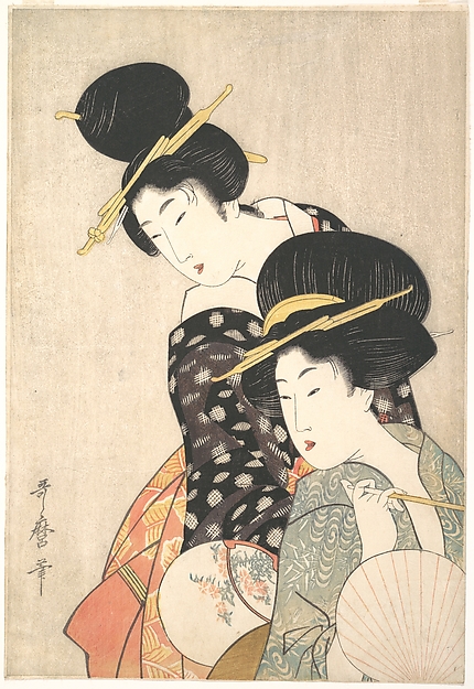 Kitagawa Utamaro, Two Women