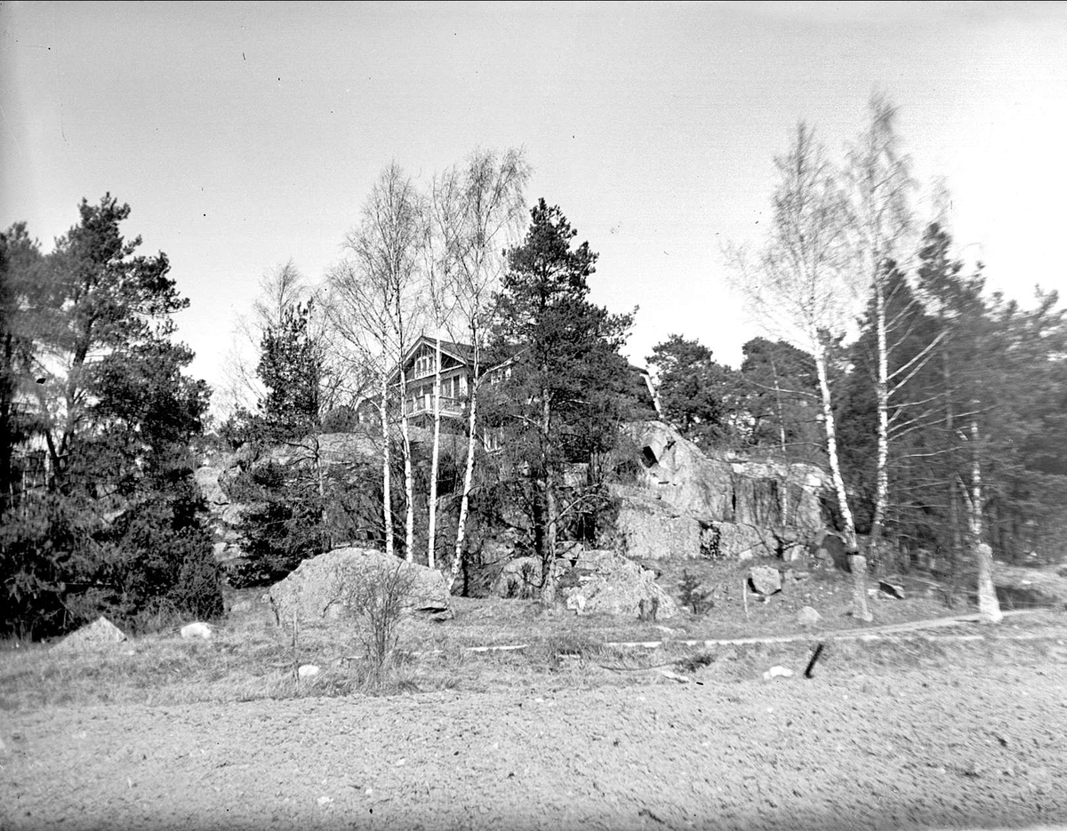 August Fredrik Schagerström, Bostadshus på höjd, Vaksala, Uppsala 1933