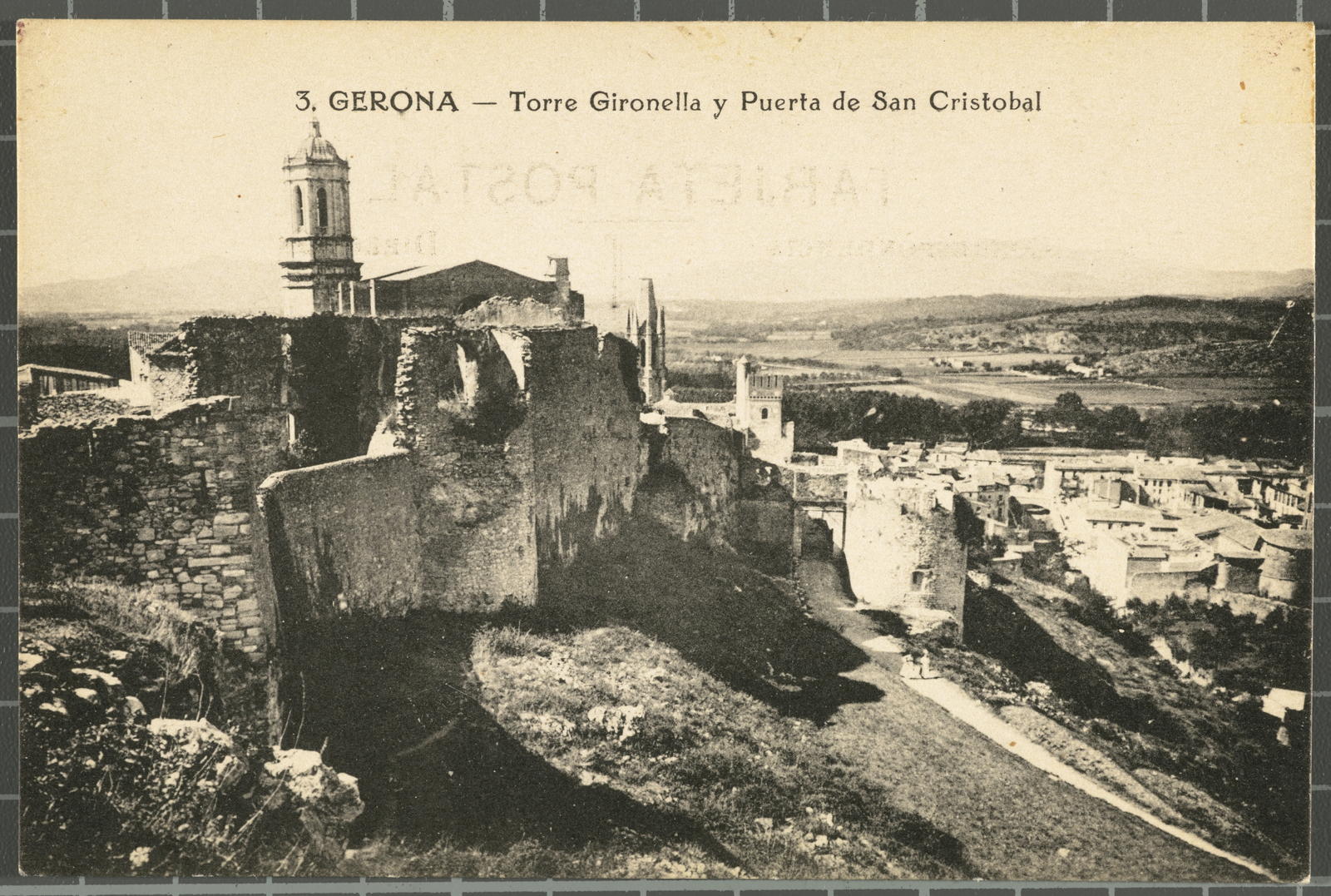 Desconegut, 3. Gerona-Torre Gironella y Puerta de San Cristobal