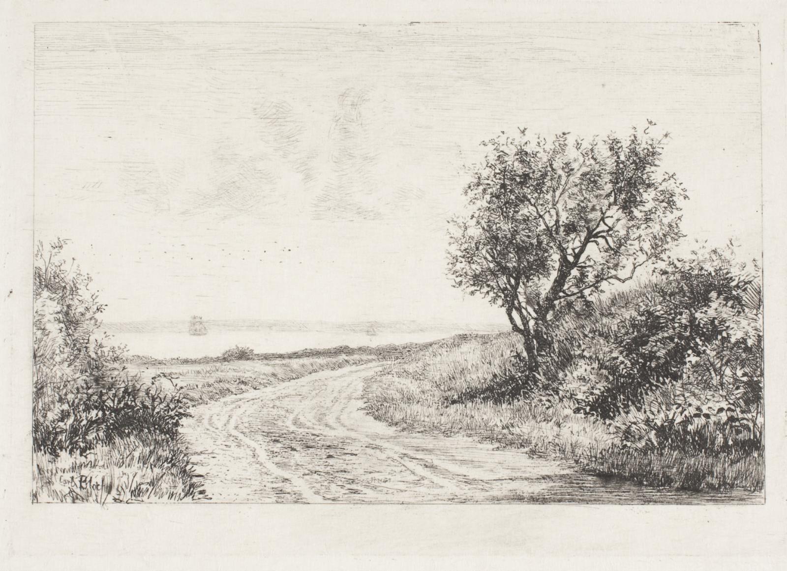 Carl Bloch, Indgang til Hornbækplantagen