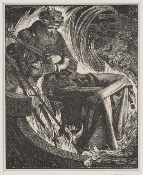 Frederick Sandys, King Warworlf
