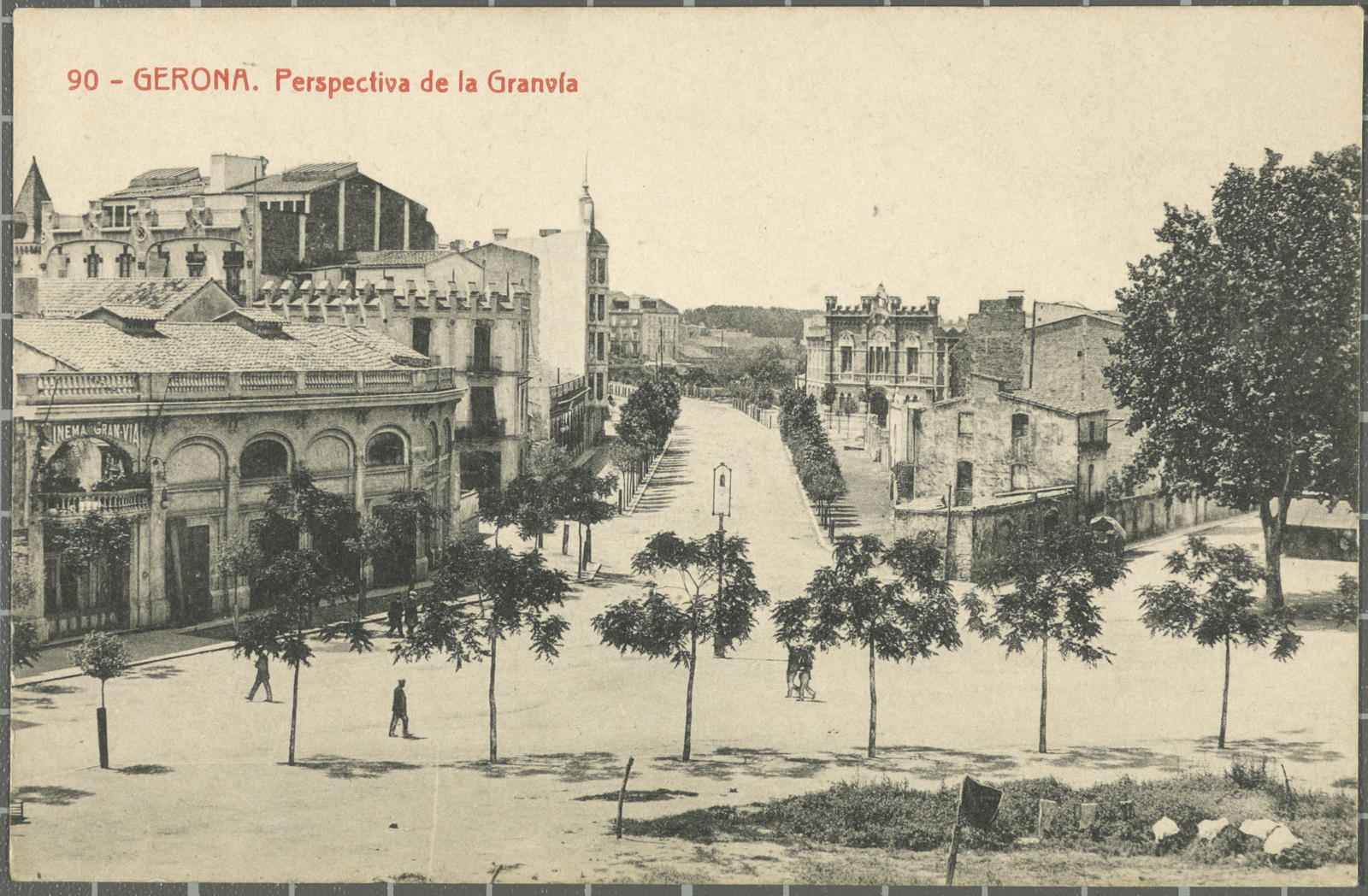 Desconegut, 90-Gerona. Granvia Perspective