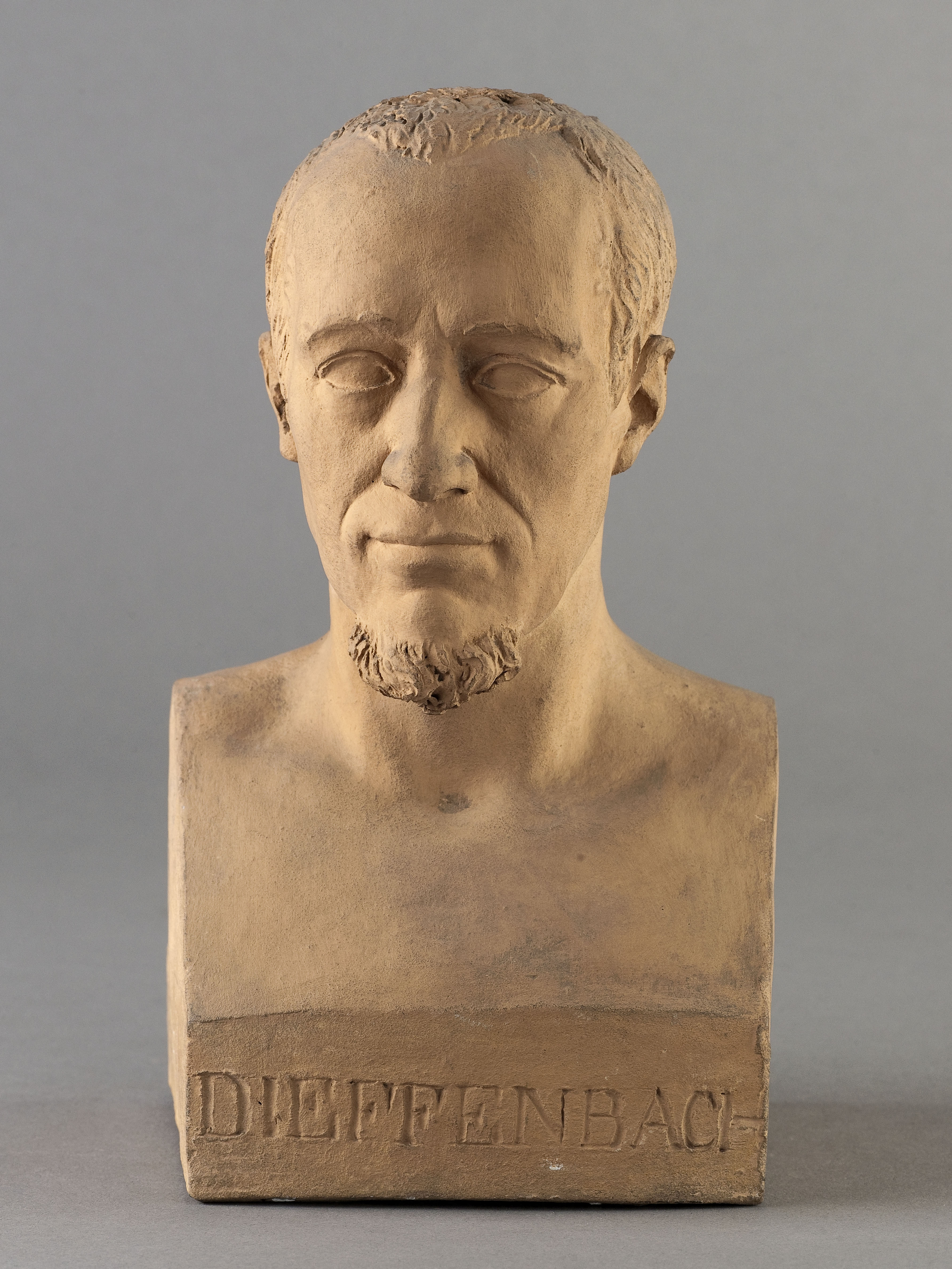 Jean Pierre Dantan, Portrait sérieux de Jean-Frédéric Dieffenbach (1794-1847), chirurgien allemand.