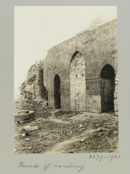 K.A.C. Creswell, Façade of sanctuary in Madrasa al-Kamiliyya, Aleppo