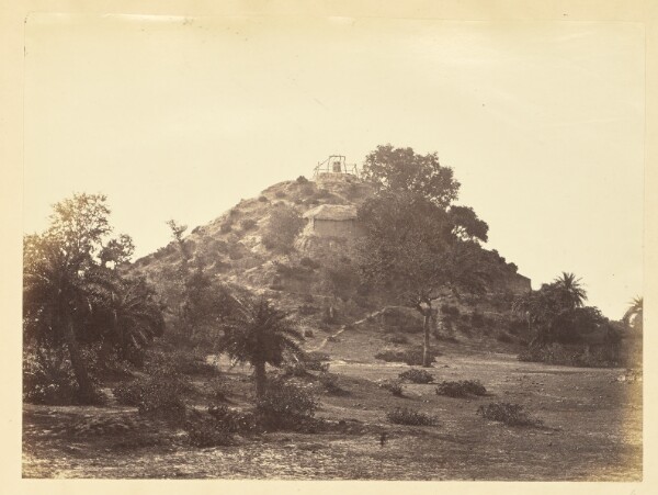 Unknown, [Hut on a Hillside, India]