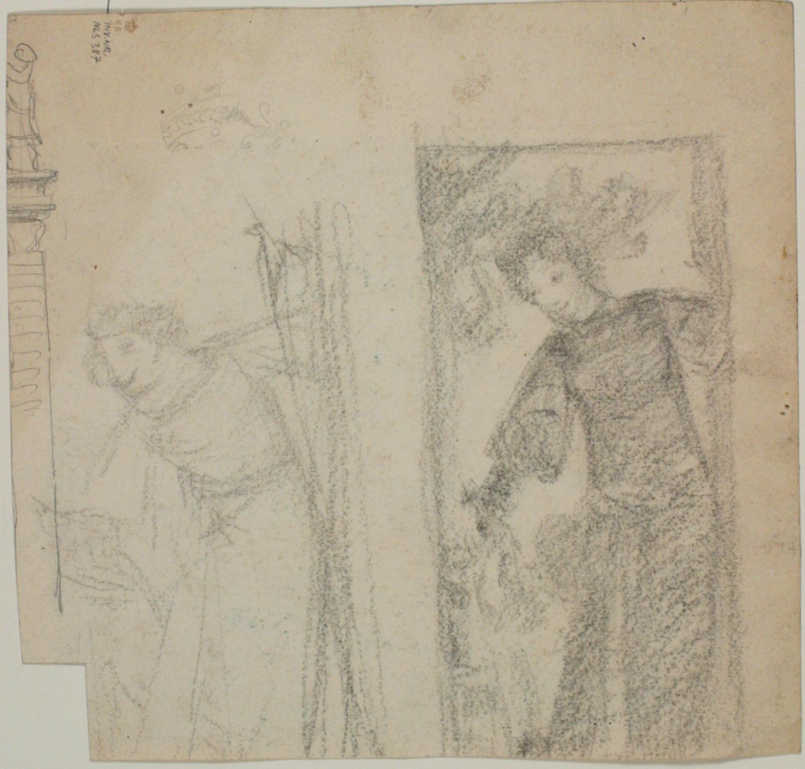 Niels Larsen Stevns, Figurstudier