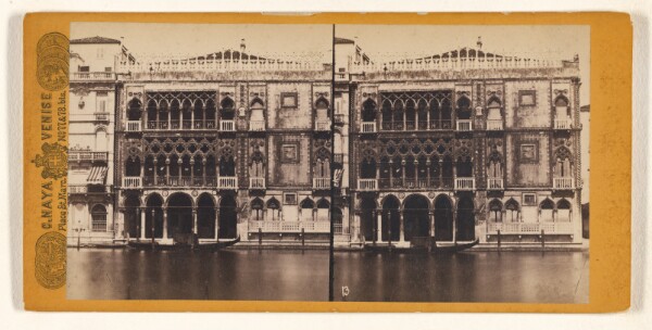 Carlo Naya, [Venezia. Palazzo Cai d'Oro]