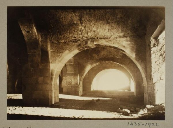 K.A.C. Creswell, Vaults in the Citadel of Salah el-Din, Cairo