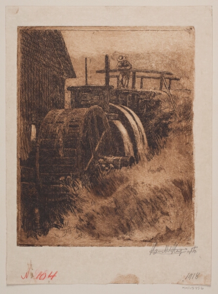Hans Nikolaj Hansen, Buderupholm vandmølle