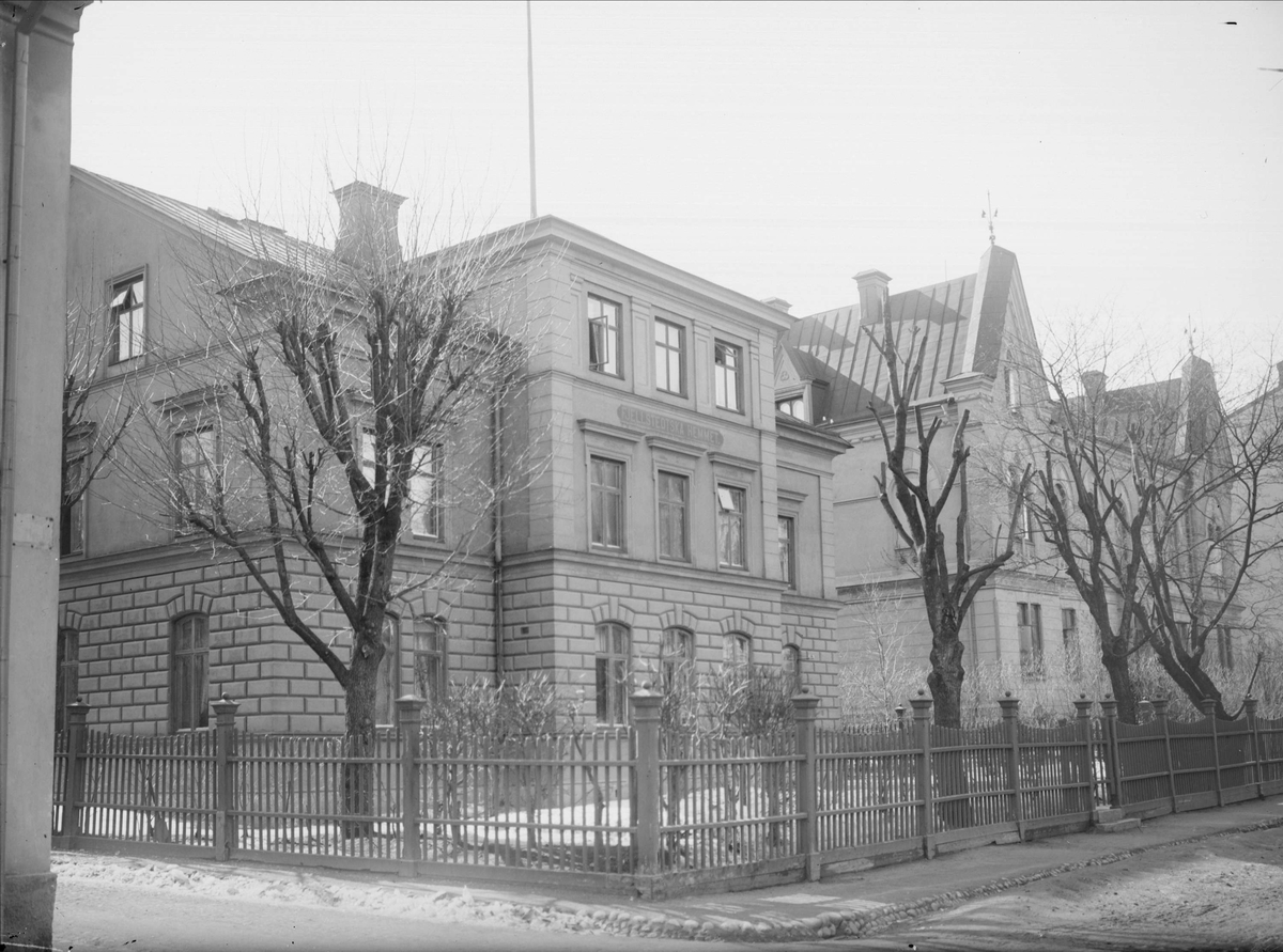 Alfred Dahlgren, Övre Fjellstedtska studenthemmet, Rundelsgränd 4 - S:t Johannesgatan, kvarteret Rosenberg, Uppsala 1901 - 1902