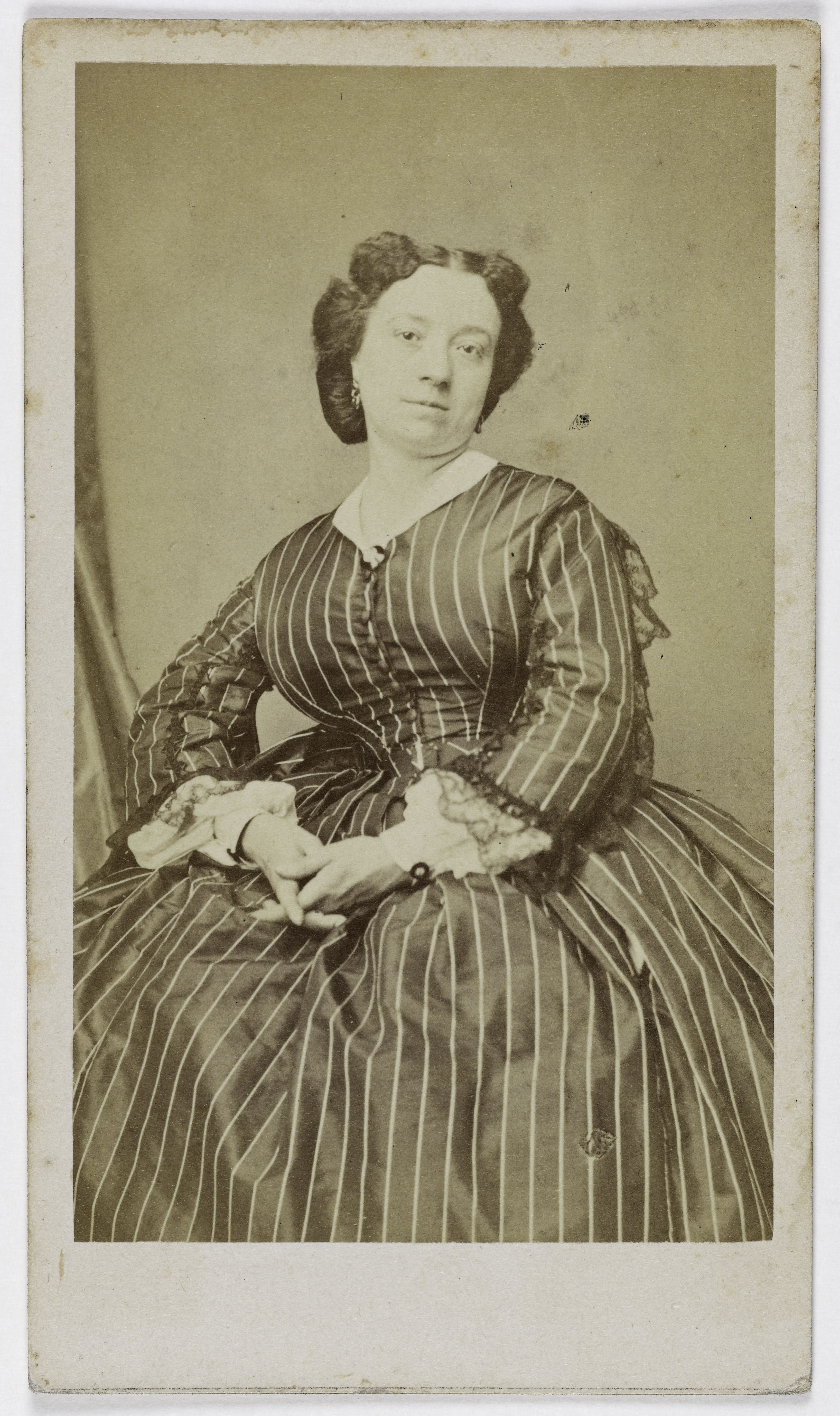 Ulric Grob, Portrait de Duplessy (Virginie Duhamel, dite) (1829-1901), (actrice)