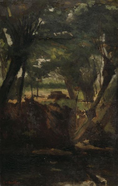 George Hendrik Breitner, View in the Woods
