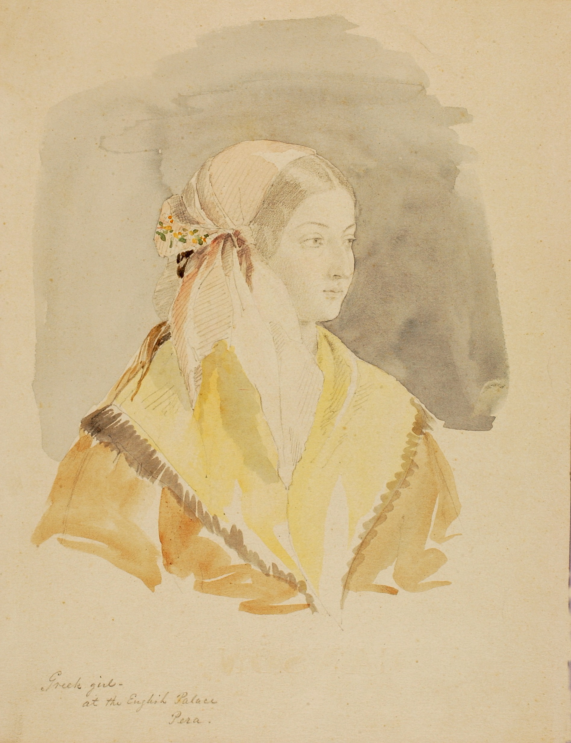 Miner Kilbourne Kellogg, Greek Girl at the English Palace, Pera