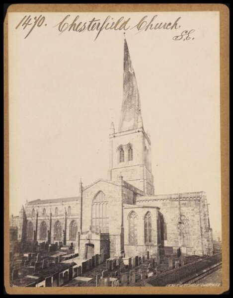 Francis Frith, Chesterfield Church S.E.