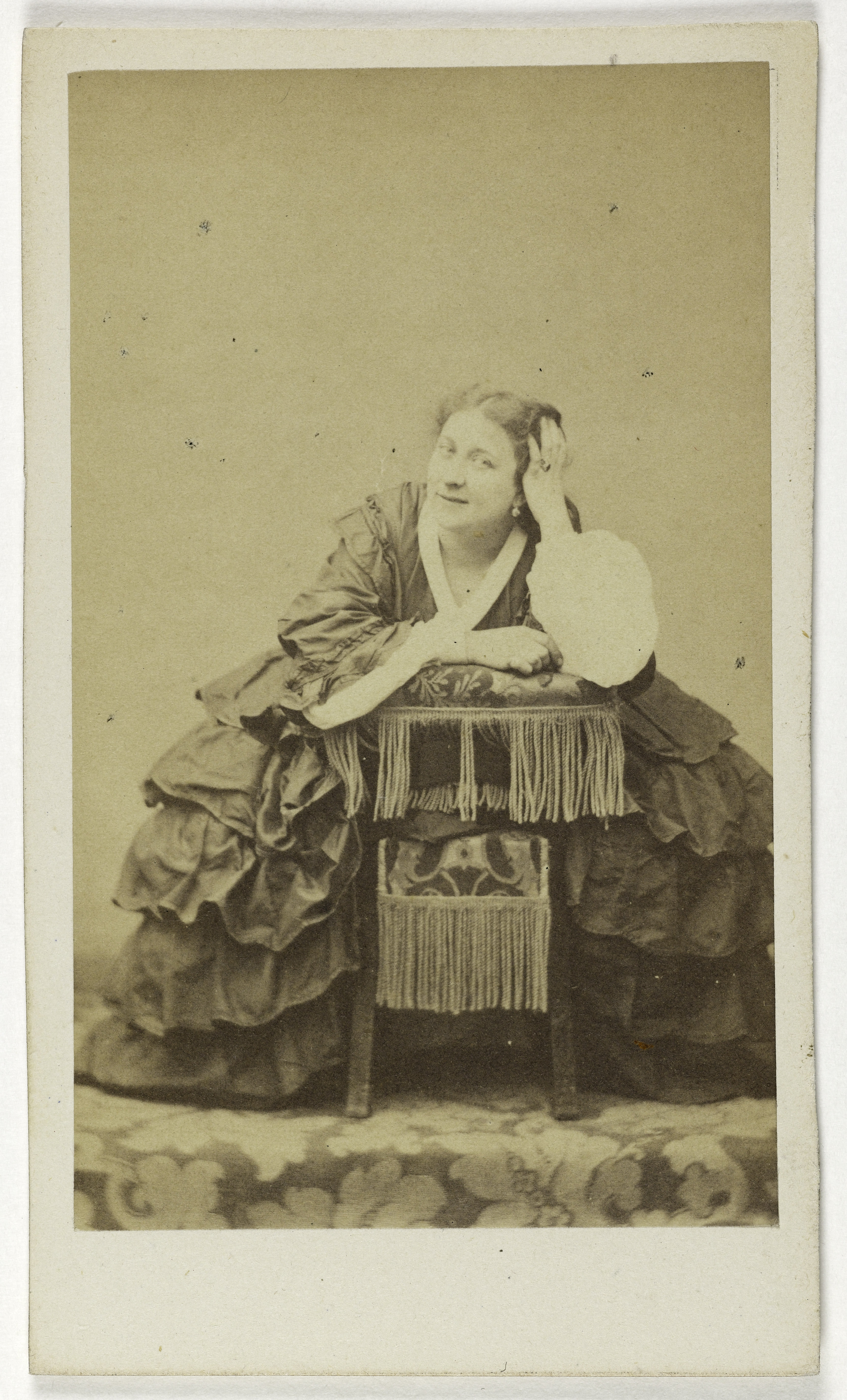 Pierre Petit & Trinquart, Portrait de Lagier Suzanne, (1833-1893), (actrice, chanteuse populaire, compositeur)