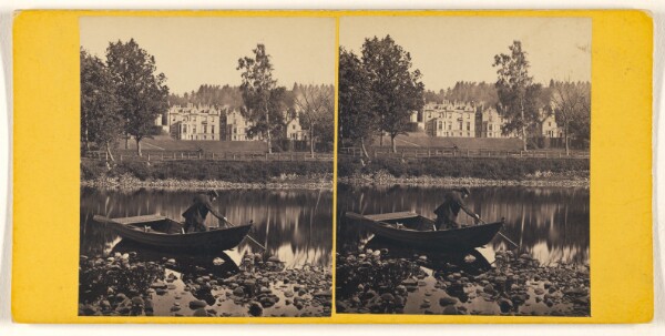 George Washington Wilson, Abbotsford, from the River.