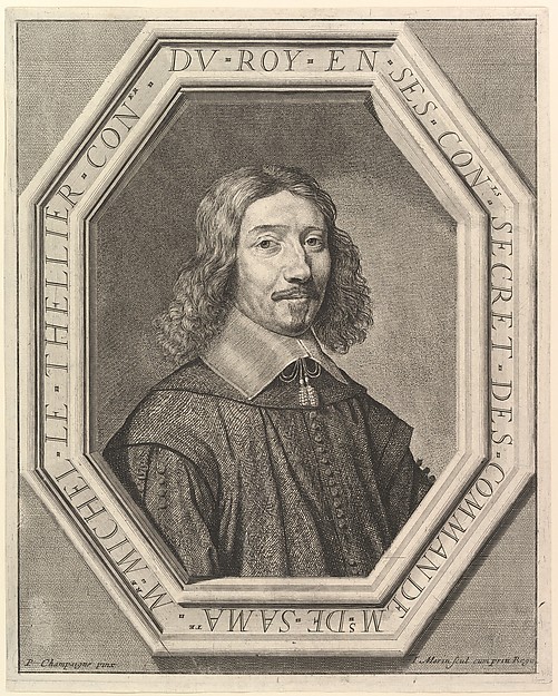 Jean Morin, Michel Le Tellier conseiller du roi
