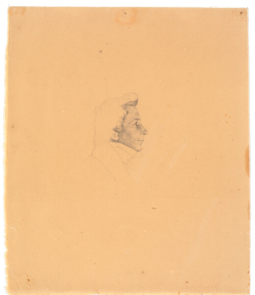 Wilhelm Bendz, Portræt af Bernhard Stange