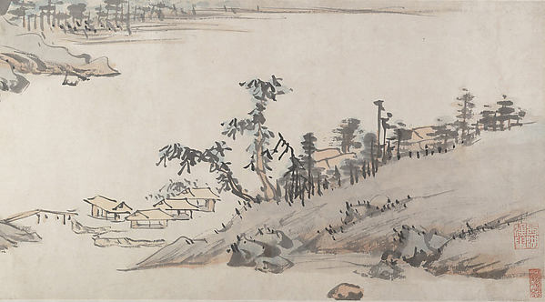 Chen Chun, River Landscape