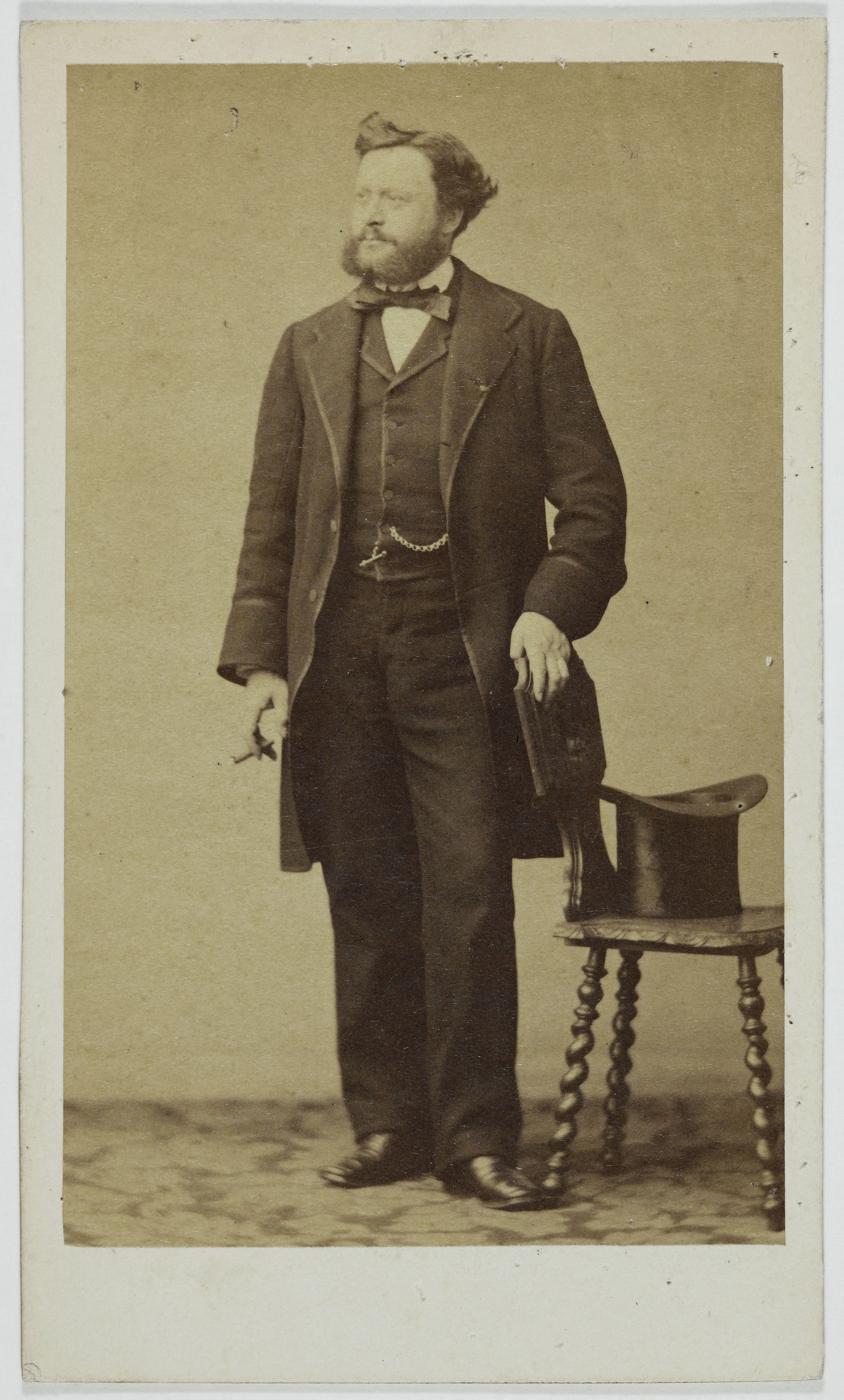 Pierre Petit & Trinquart, Portrait d'Edmond About (1828-1885), romancier, polémiste